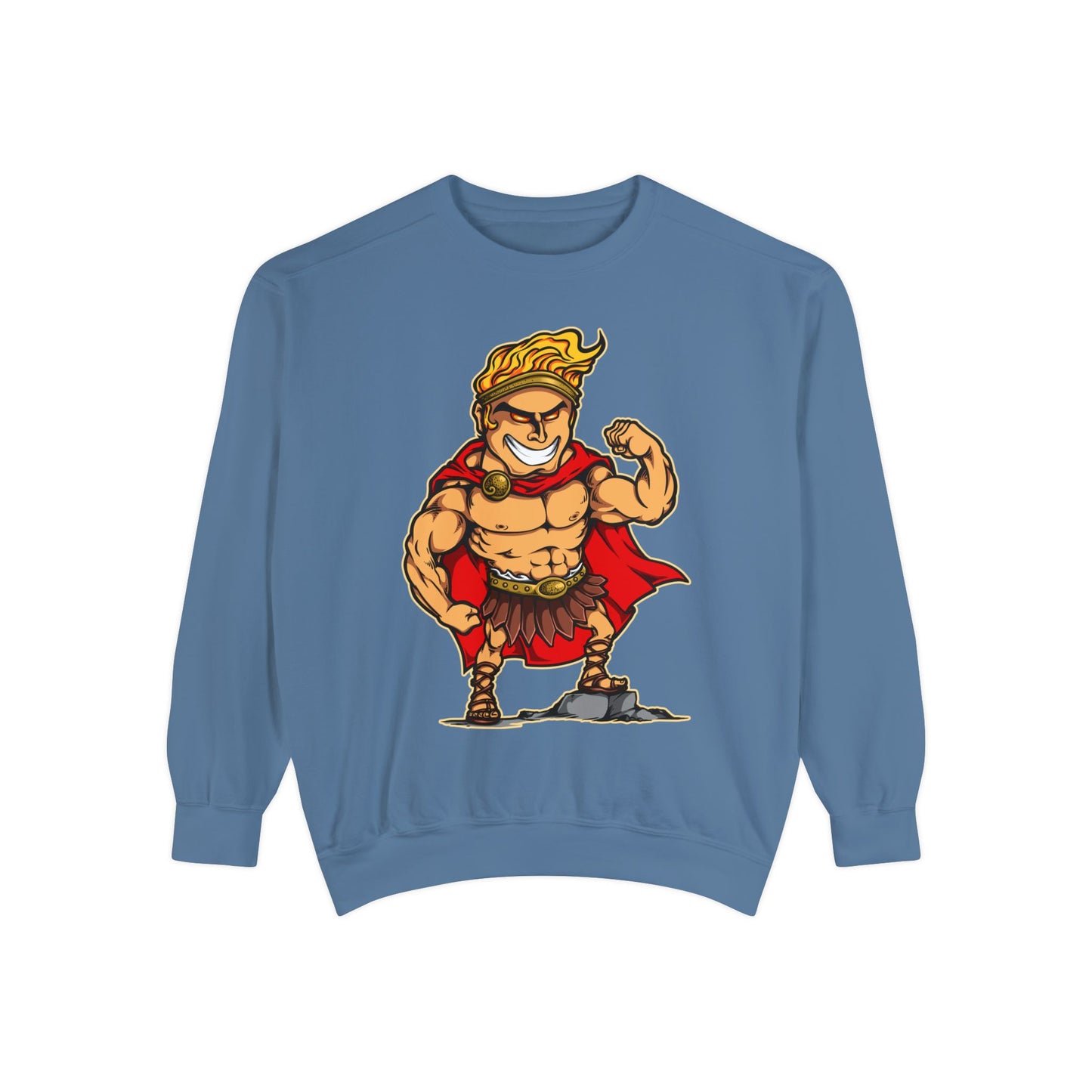 Hercules Unisex Garment-Dyed Sweatshirt