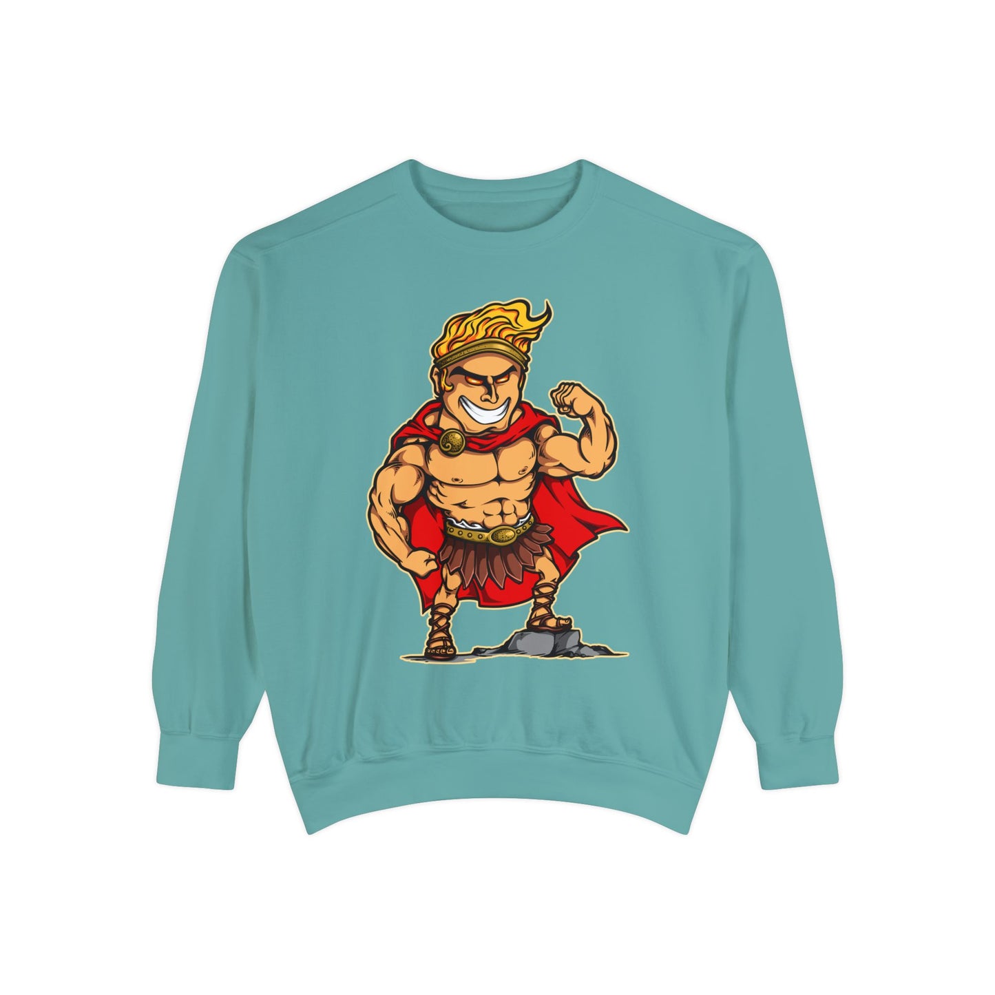 Hercules Unisex Garment-Dyed Sweatshirt