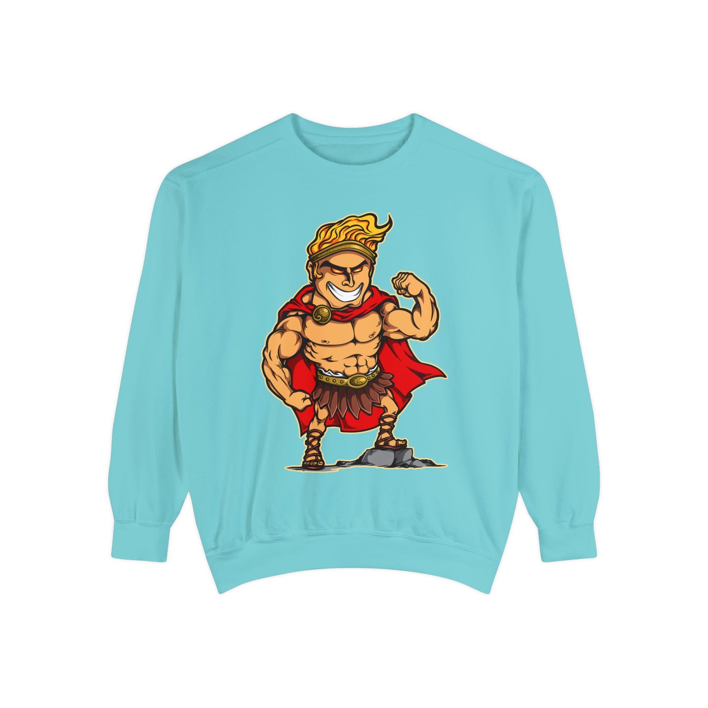 Hercules Unisex Garment-Dyed Sweatshirt