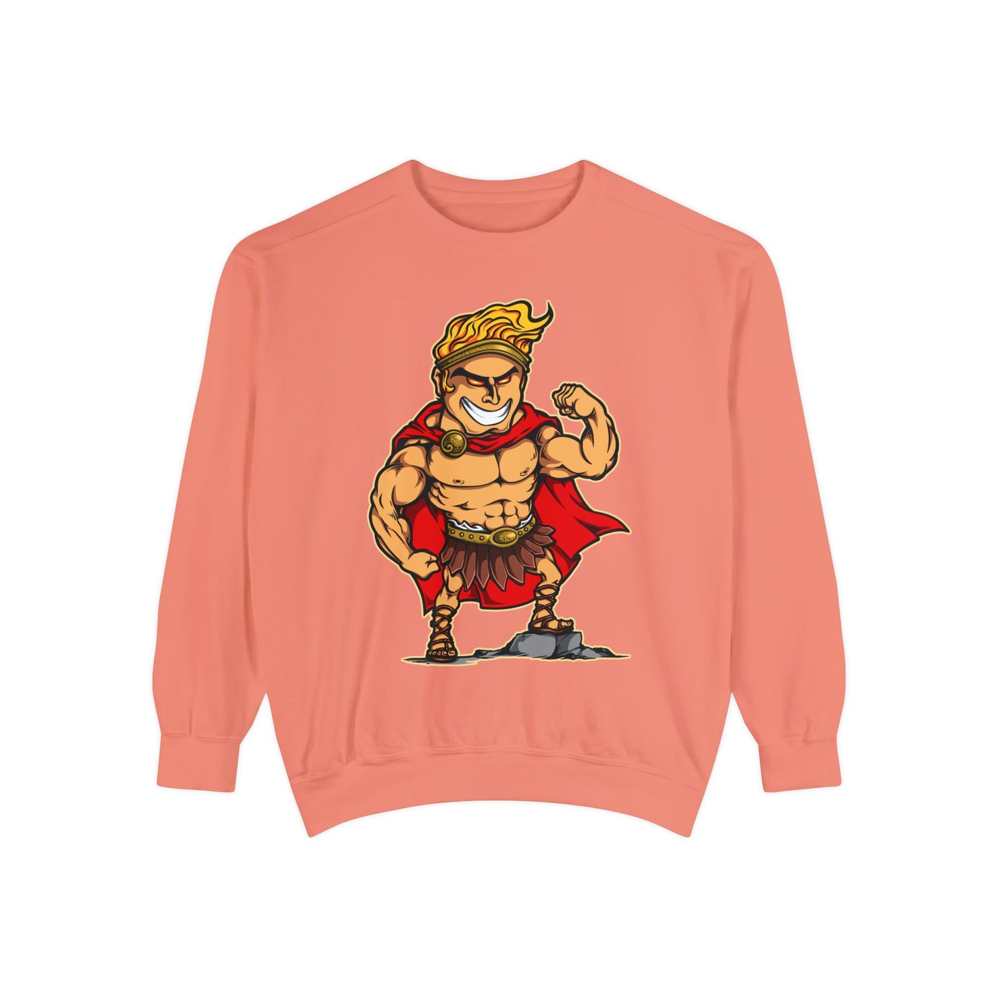 Hercules Unisex Garment-Dyed Sweatshirt