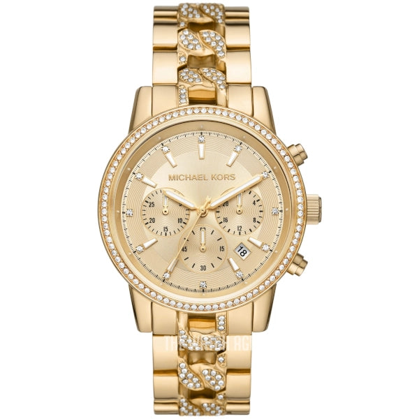 Michael Kors Ritz Chronograph Gold-Tone Watch (MK6937)