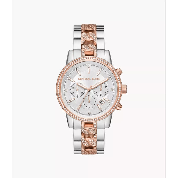 Michael Kors Ritz Chronograph Two-Tone Watch (MK6938)