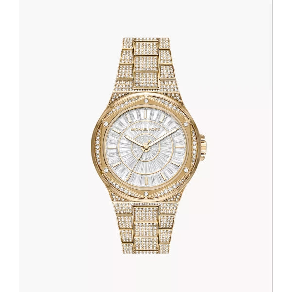 Michael Kors Lennox Three-Hand Gold-Tone Watch (MK6991)