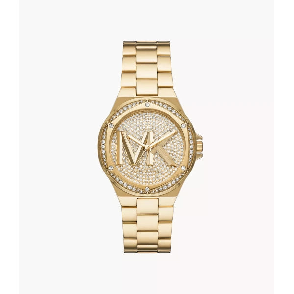 Michael Kors Lennox Three-Hand Gold-Tone Watch (MK7229)