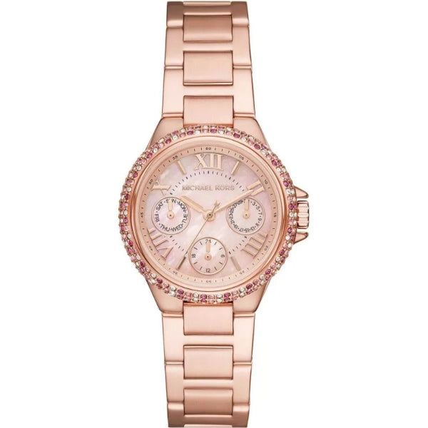 Michael Kors Mini Camille Multifunction Rose Gold-Tone Watch (MK7273)