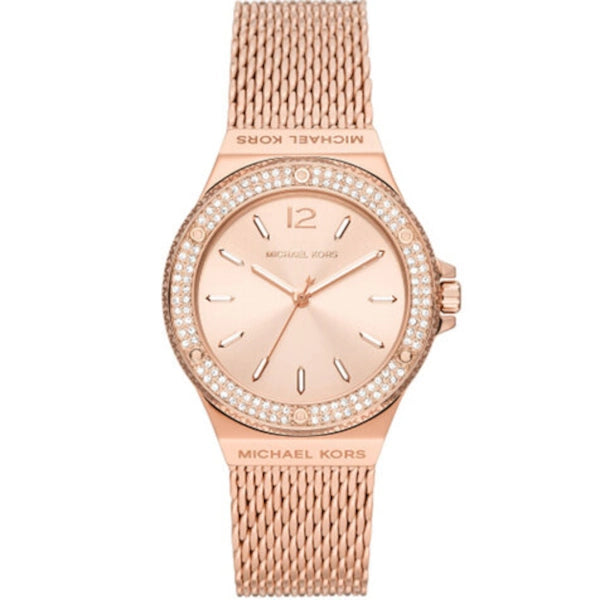 Michael Kors Pave Rose Gold-Tone Watch (MK7336)