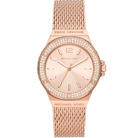 Michael Kors Pave Rose Gold-Tone Watch (MK7336)